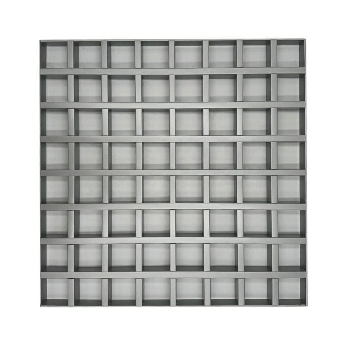 Cellio c64 600x600x37 oczko 75x75 ral9006 srebrnoszary 2.jpg