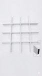 Open Cell H40-100x100 biel dźwigar 2400 0,68 szt/m2
