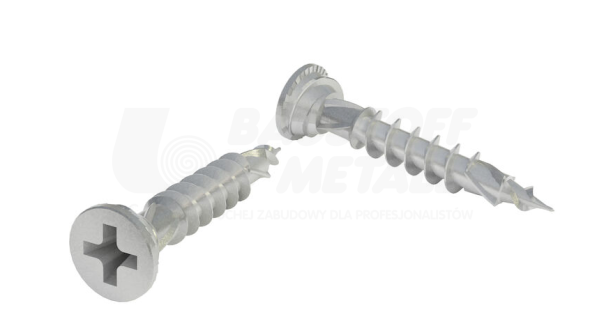 Wkręt Nida FIXDens z borem 4,2x30 500szt C3 Cicha, Twarda, Resistex, Duripanel 24op/kart