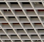 CELLIO C36 600x600x37mm oczko 100x100 RAL 9006 srebrnoszary 2,88m2