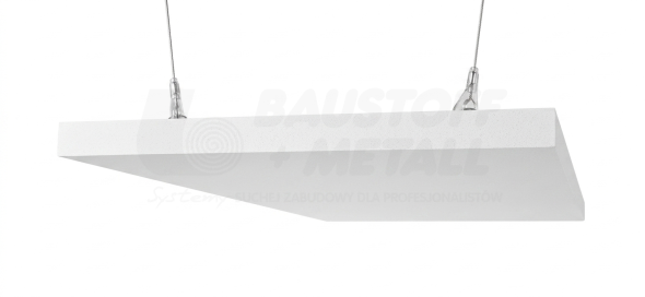 Kwadrat 1200x1200x40mm Silencer H Standard White 4 szt/op