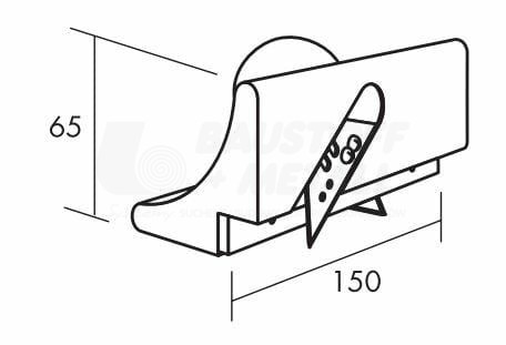 Nóż Connect do krawędzi DG 1szt/op Ecophon