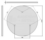 Koło fi 1200 Silencer H Sand White 40mm