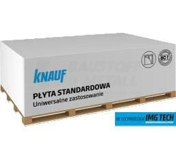 Płyta GKB A13/2000 2,40m2 64szt/153,6m2 Knauf