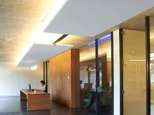 Solo Rectangle 3000x1200x40 2szt Akutex CloudyDay NCS S1500-N Ecophon