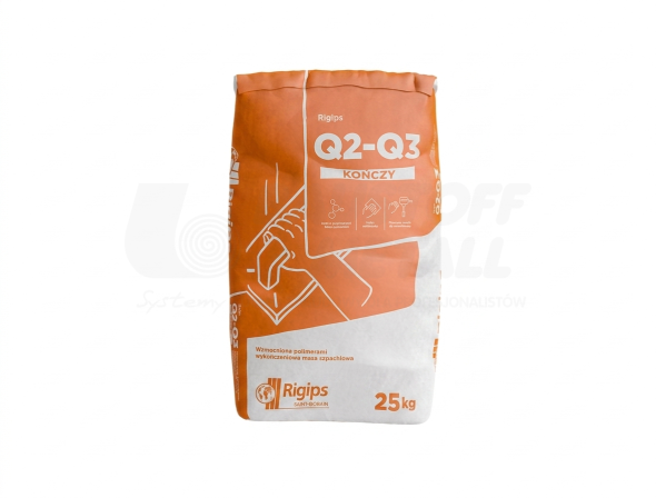Masa szpachlowa Rigips Q2-Q3 Kończy 25kg 48szt