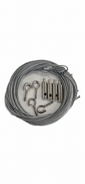 Optima Baffle L-4m linka zestaw 4kpl/op BPCS5135B (linka z pętlą + sprzęgło + hak)