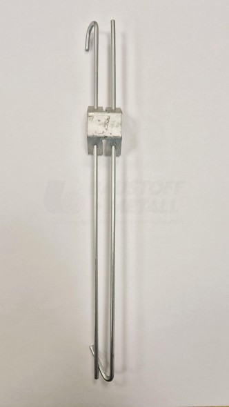 Wieszak regulowany C1 HAK/HAK L-330mm Ecophon fi 4mm L=330-600mm 100szt/op