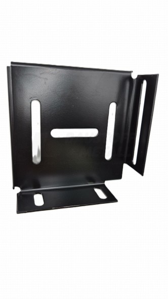 Orcal 3000-klamra przyścienna 10szt/op czarna RAL9005  100x100x59