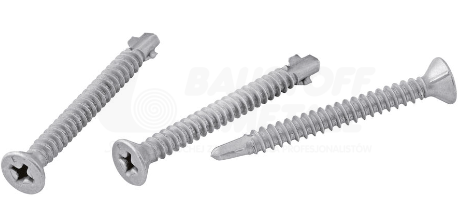 Wkręt samowiercące TB 4,2x40 Hydropanel 200szt Siniat 12op do blachy 2mm do płyt cementowych Cementex i Hydropanel C4