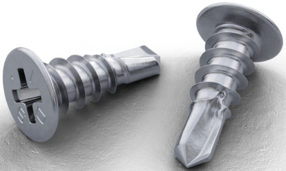 Wkręt samowiercący SlimHead Ultra 4,2x13mm 250szt 15op C1-C3 do łączenia elementów stalowej konstrukcji z blachy 0,5-2,0mm